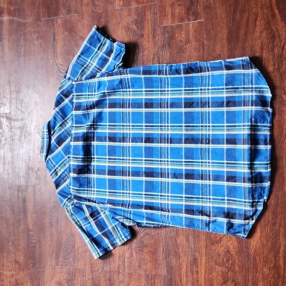 Old Navy button-down dress shirt size large for men. 100% cotton. Western fit - Picture 12 of 15